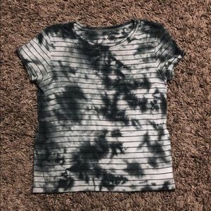 juniors tie dye tee american eagle sort &sexy xs